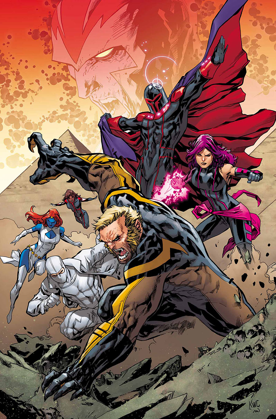 Uncanny X-Men #6, variant cover di Ken Lashley