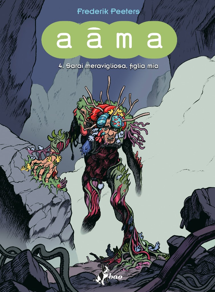 Aama volume 4, copertina di Frederick Peeters