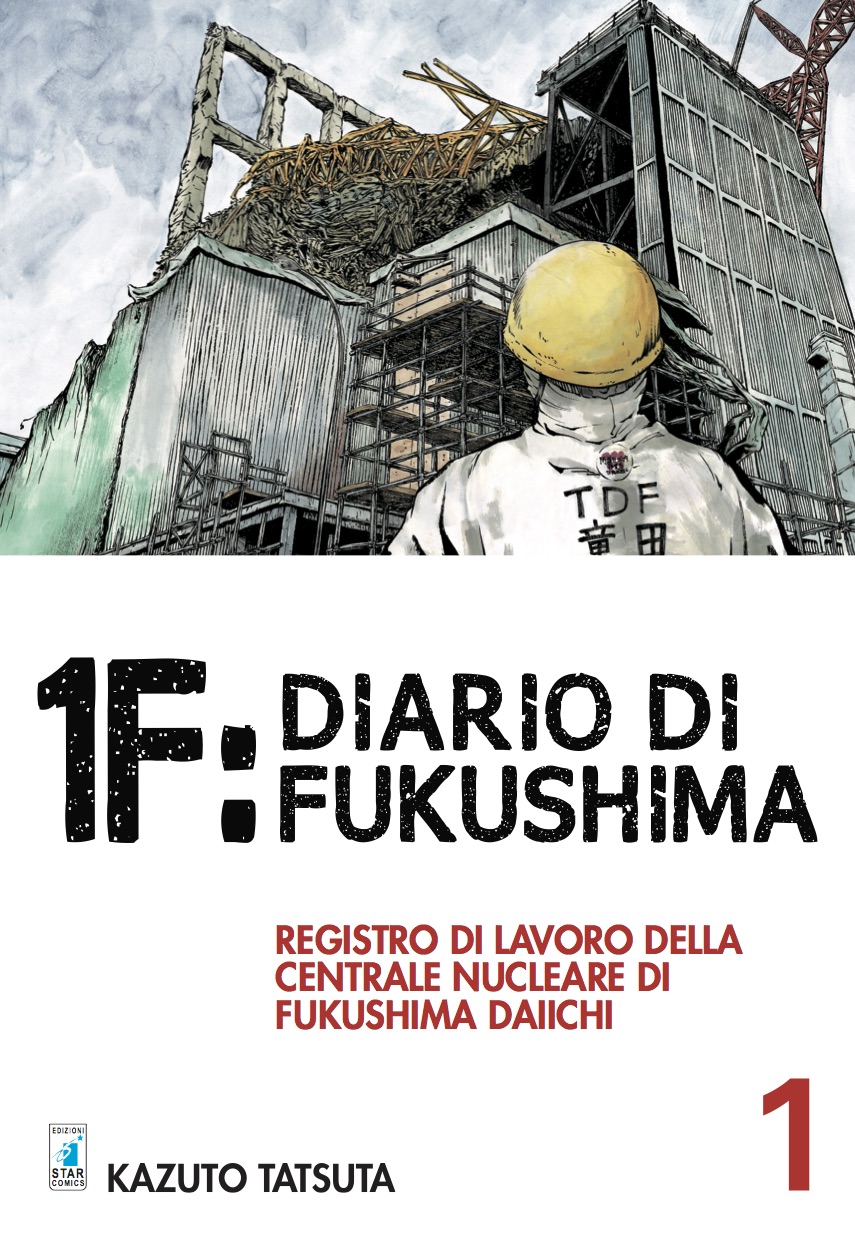 1F: Diario Fukushima, copertina di Kazuto Tatsuta