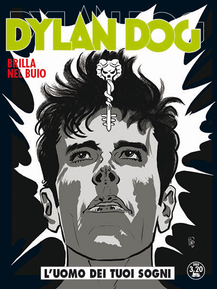 Dylan Dog 355: L'uomo dei tuoi sogni, copertina di Angelo Stano