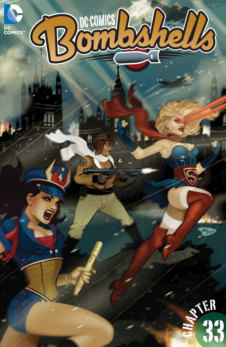 Bombshells #33, copertina