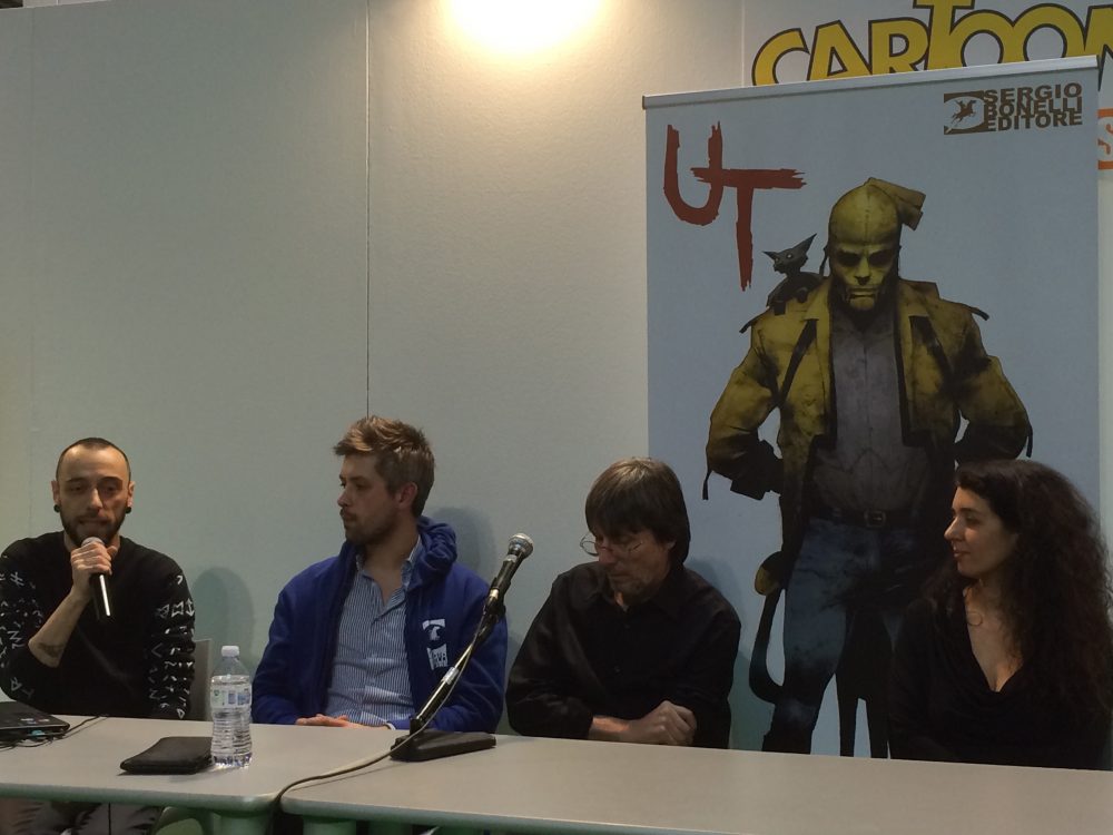 Cartoomics 2016 - Corrado Roi e Paola Barbato presentano UT