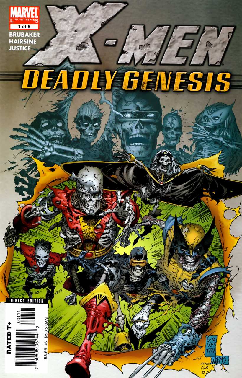 X-Men: Deadly Genesis #1, copertina di Marc Silvestri