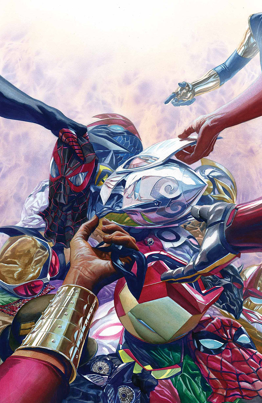 All-New, All-Different Avengers #8, copertina di Alex Ross