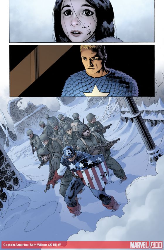 Captain America Sam Wilson #7, anteprima 01