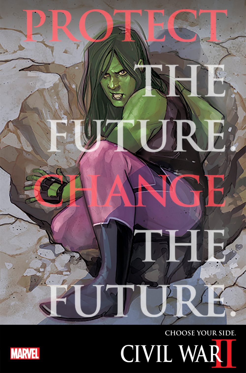 Civil War II, She-Hulk