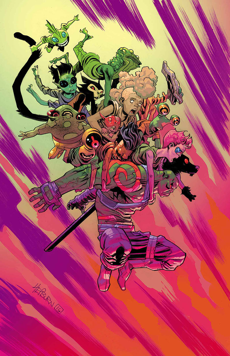 Drax #7, copertina di Scott Hepburn