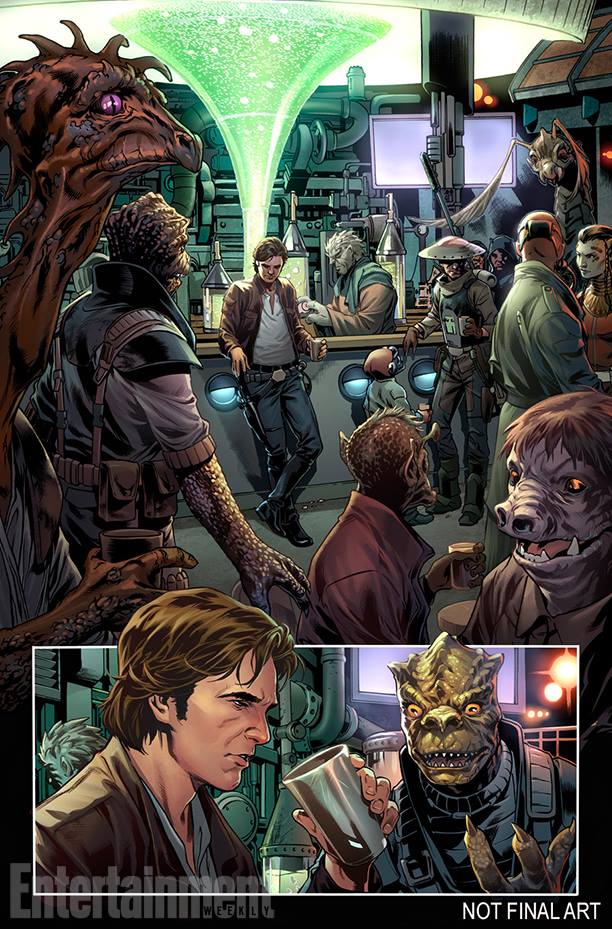 Han Solo #1, anteprima 1