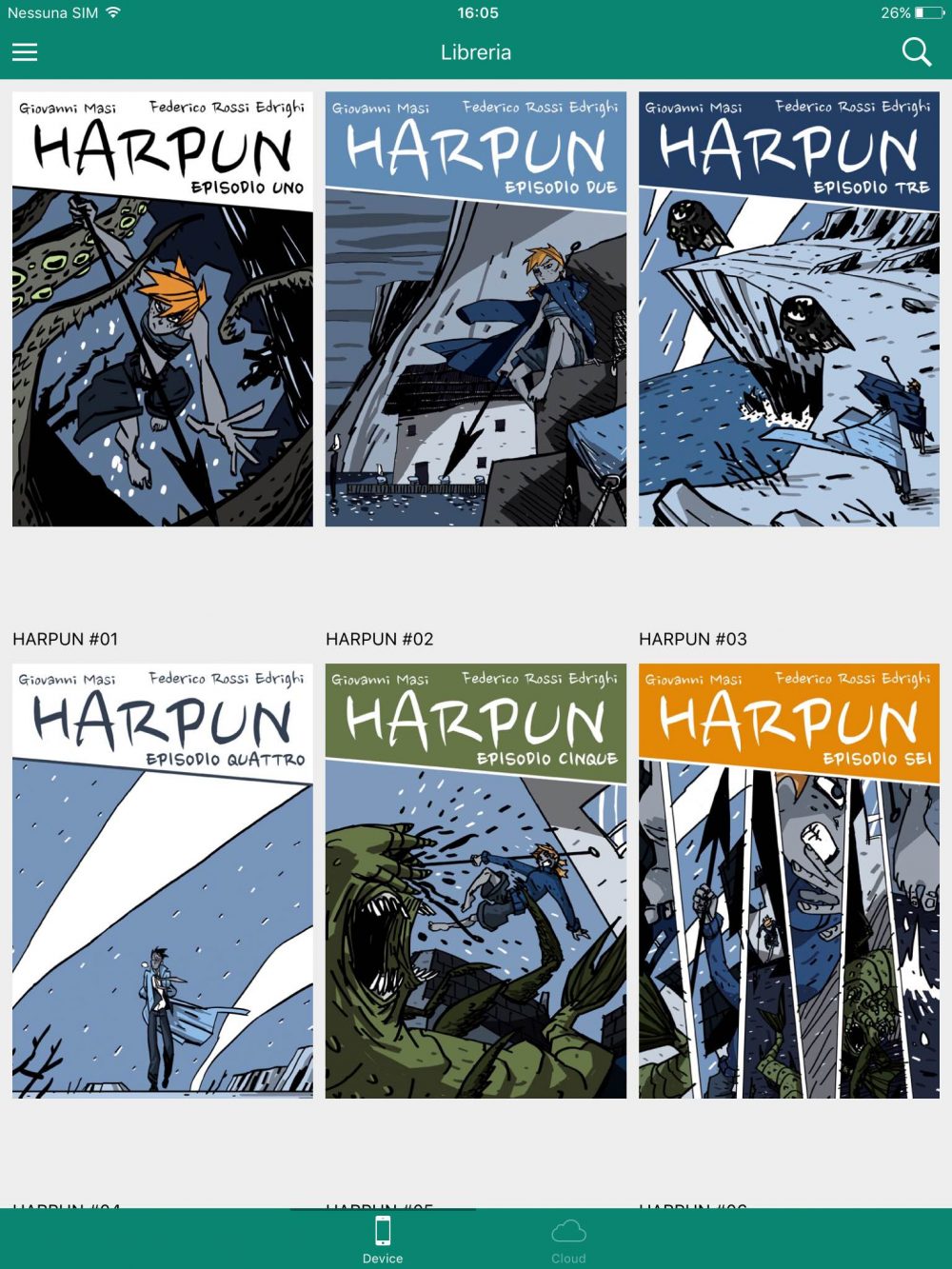 Harpun su Verticomics