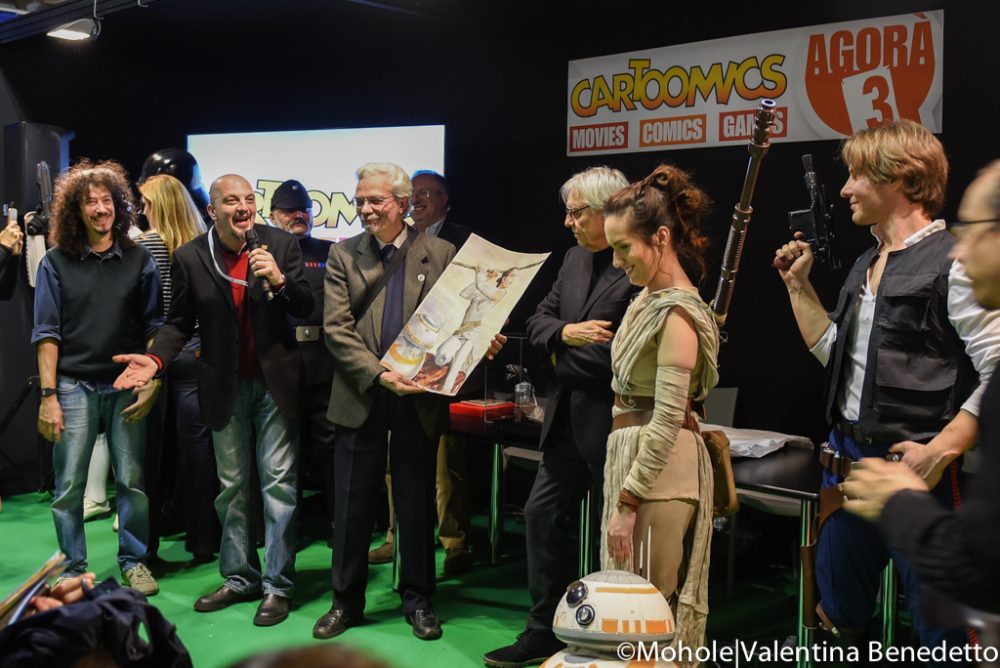 Milo Manara premiato a Cartoomics