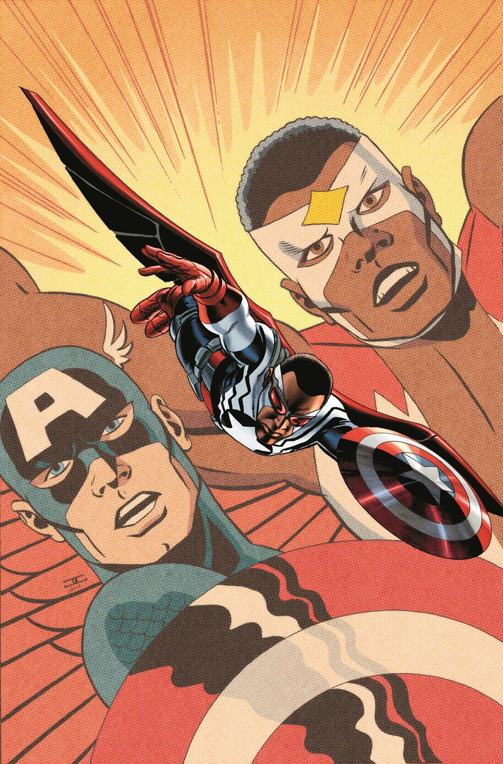 Captain America: Sam Wilson #1, variant cover di John Cassaday