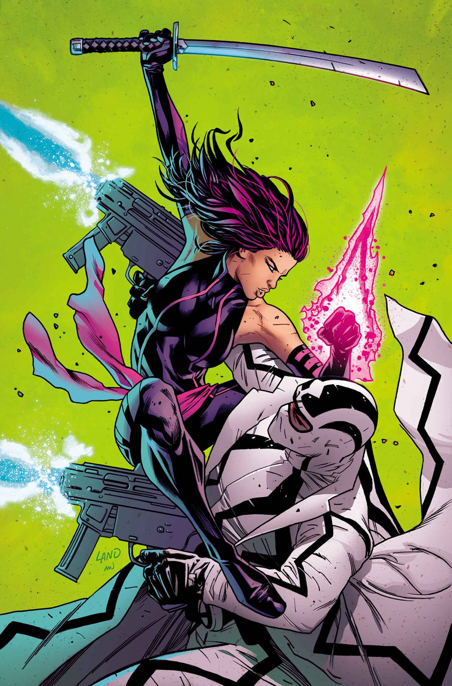 Uncanny X-Men #8, copertina di Greg Land