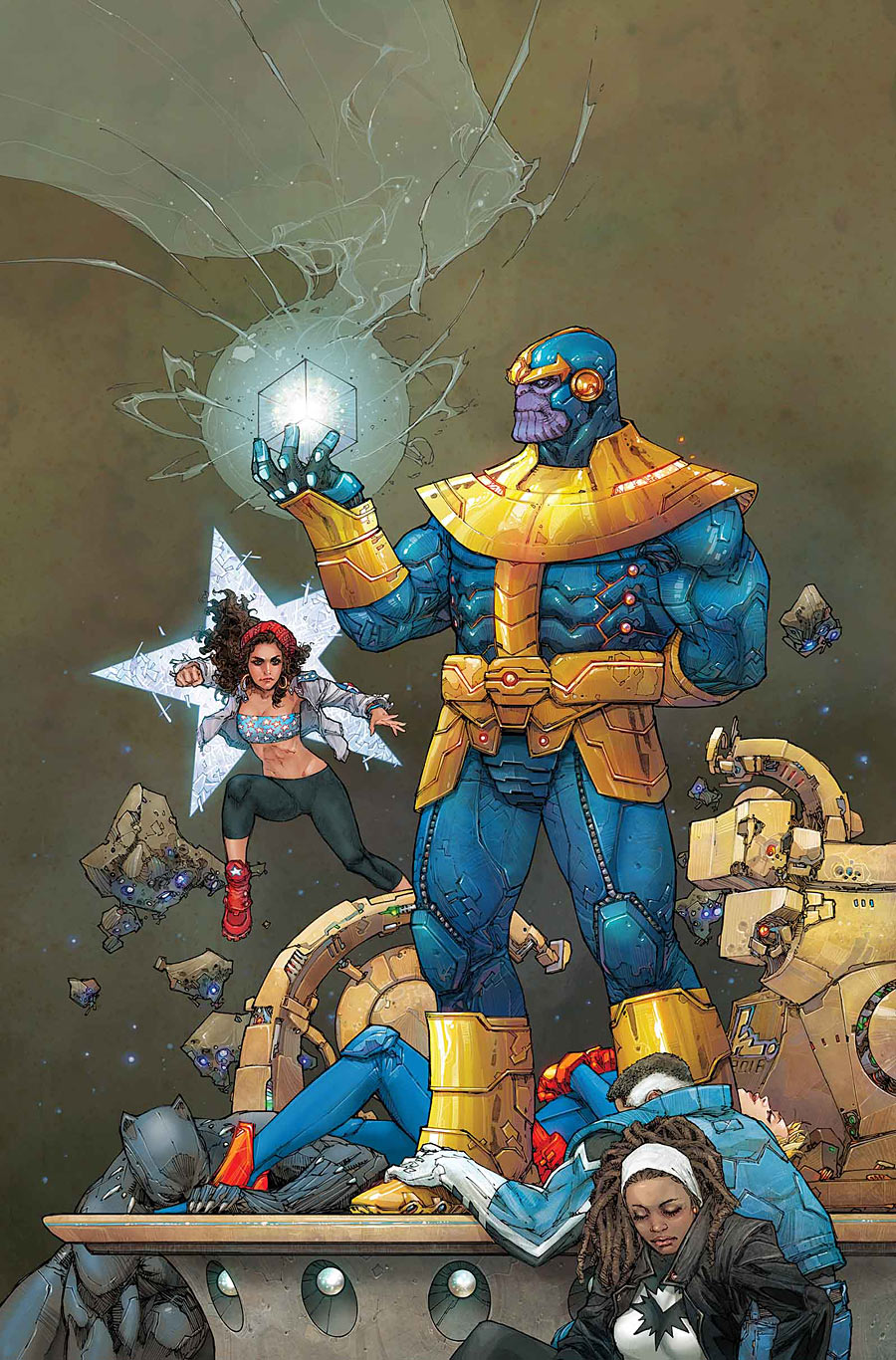 Ultimates #7, copertina di Kenneth Rocafort