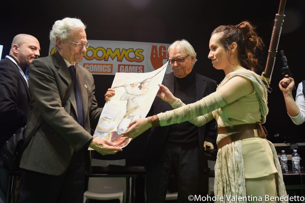 Milo Manara premiato a Cartoomics