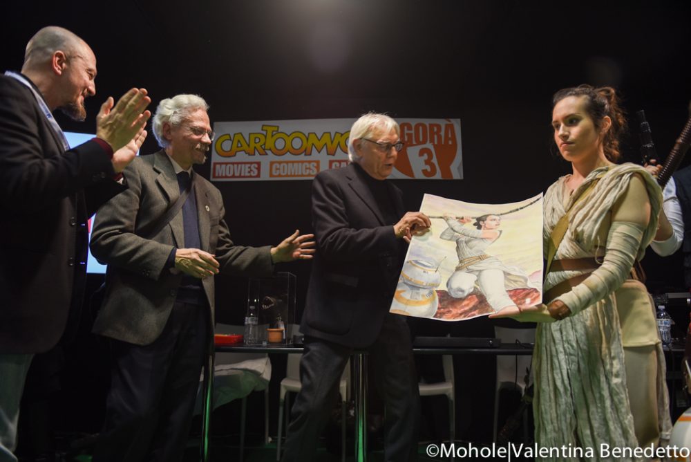 Milo Manara premiato a Cartoomics