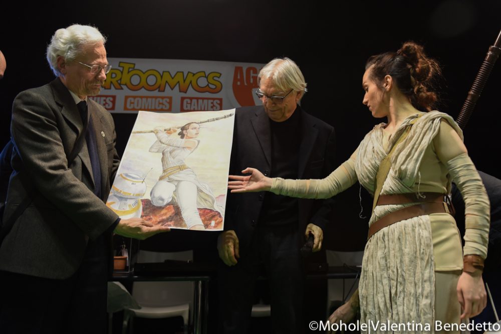 Milo Manara premiato a Cartoomics