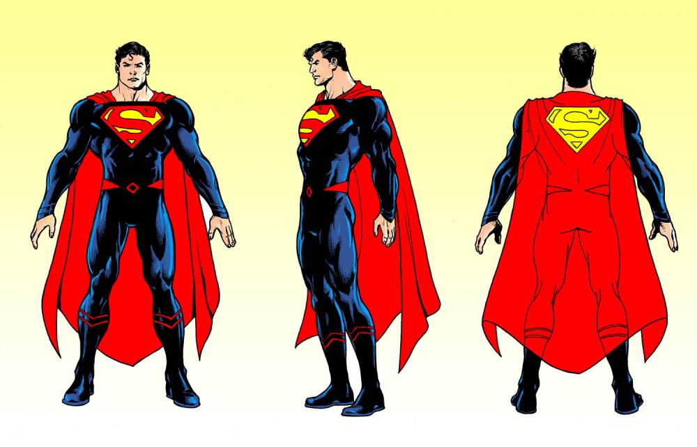 Superman Rebirth, design