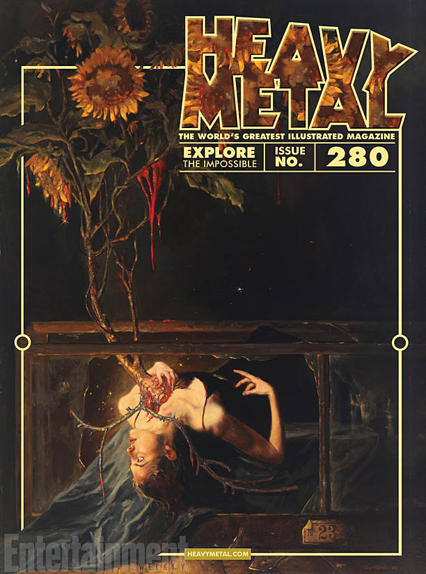  Heavy Metal #280, copertina regolare