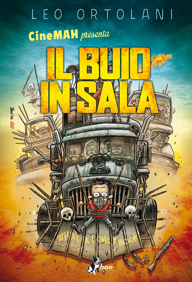 CineMAH presenta: Il buio in sala, variant cover di Leo Ortolani