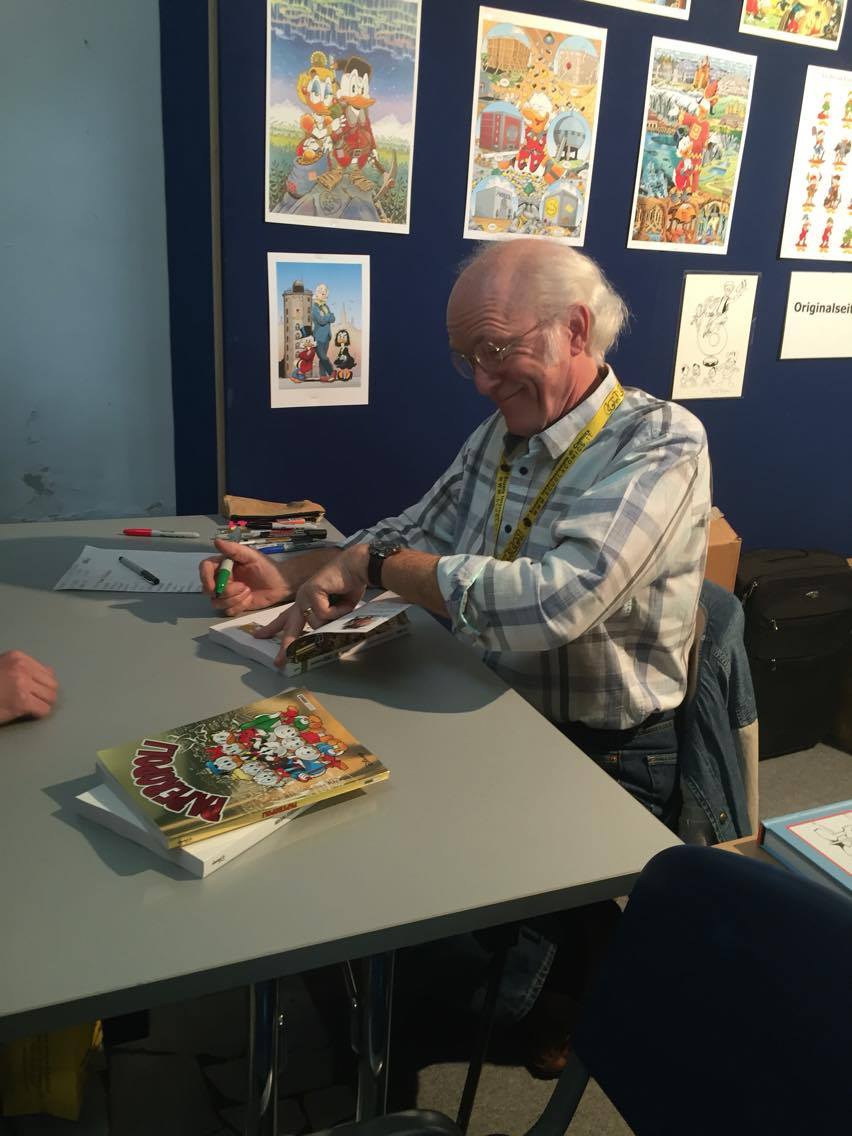 Don Rosa a Napoli COMICON 2016