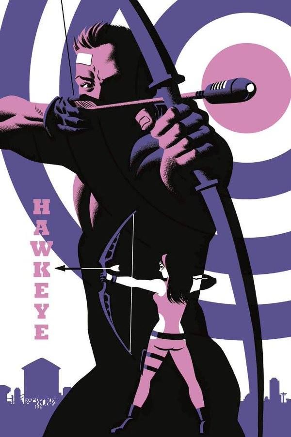 All-New Hawkeye #1, variant cover di Michael Cho