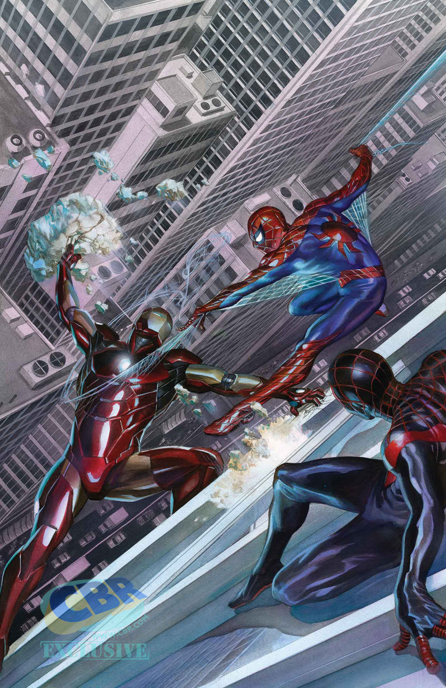 Amazing Spider-Man #13, variant cover di Alex Ross