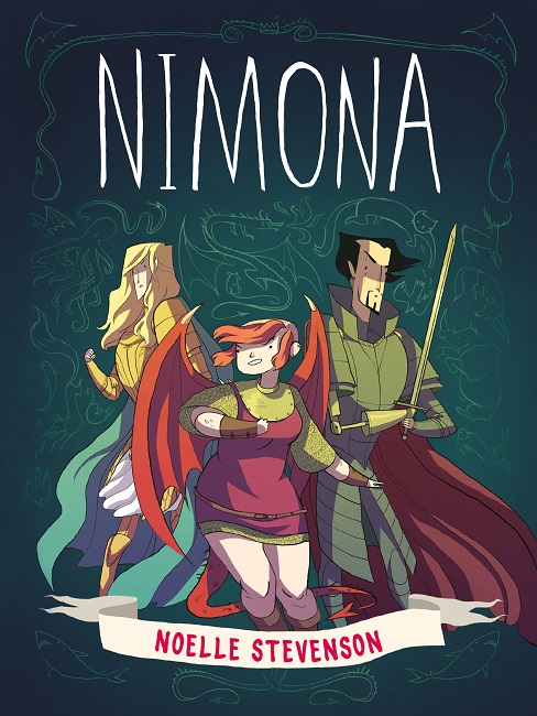 Nimona, copertina di Noelle Stevenson