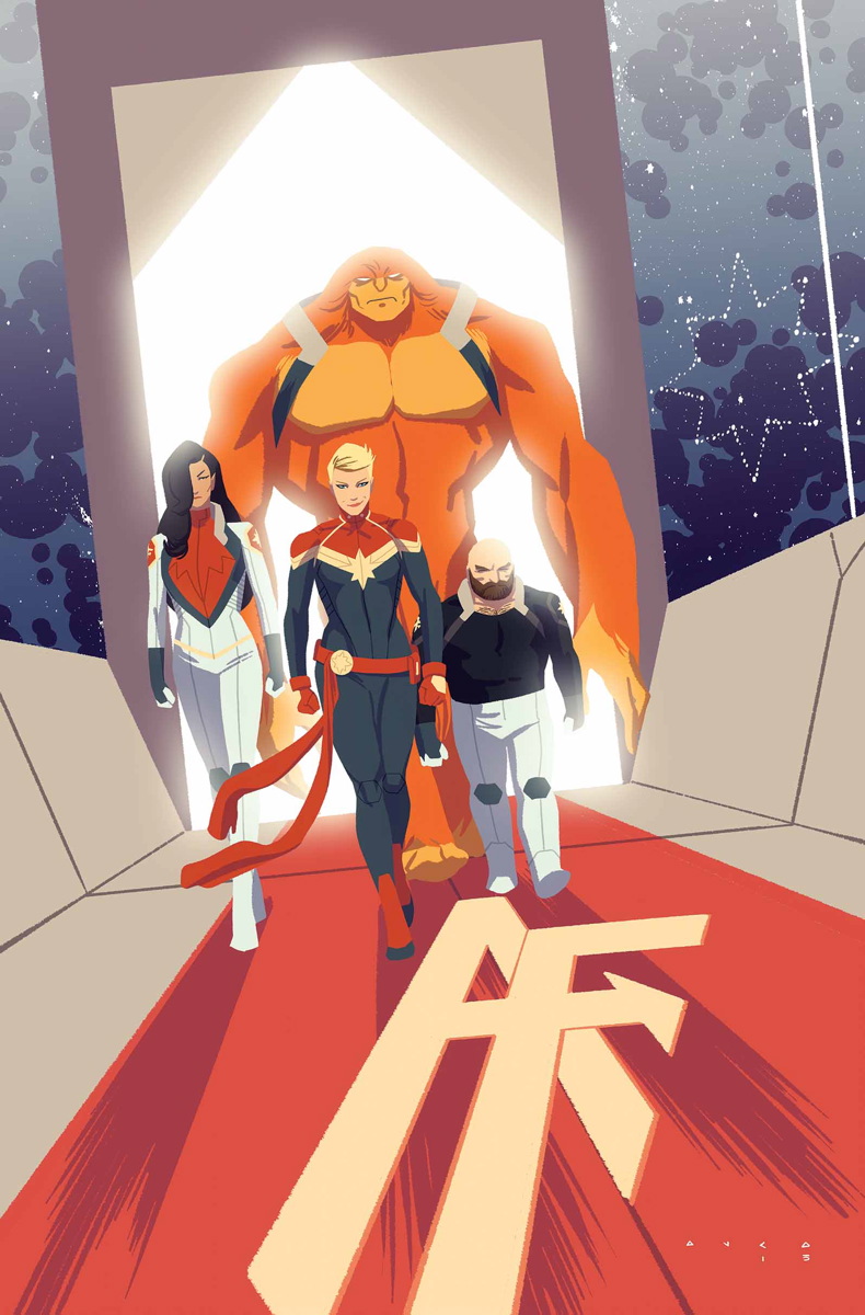 Captain Marvel #3, copertina di Kris Anka