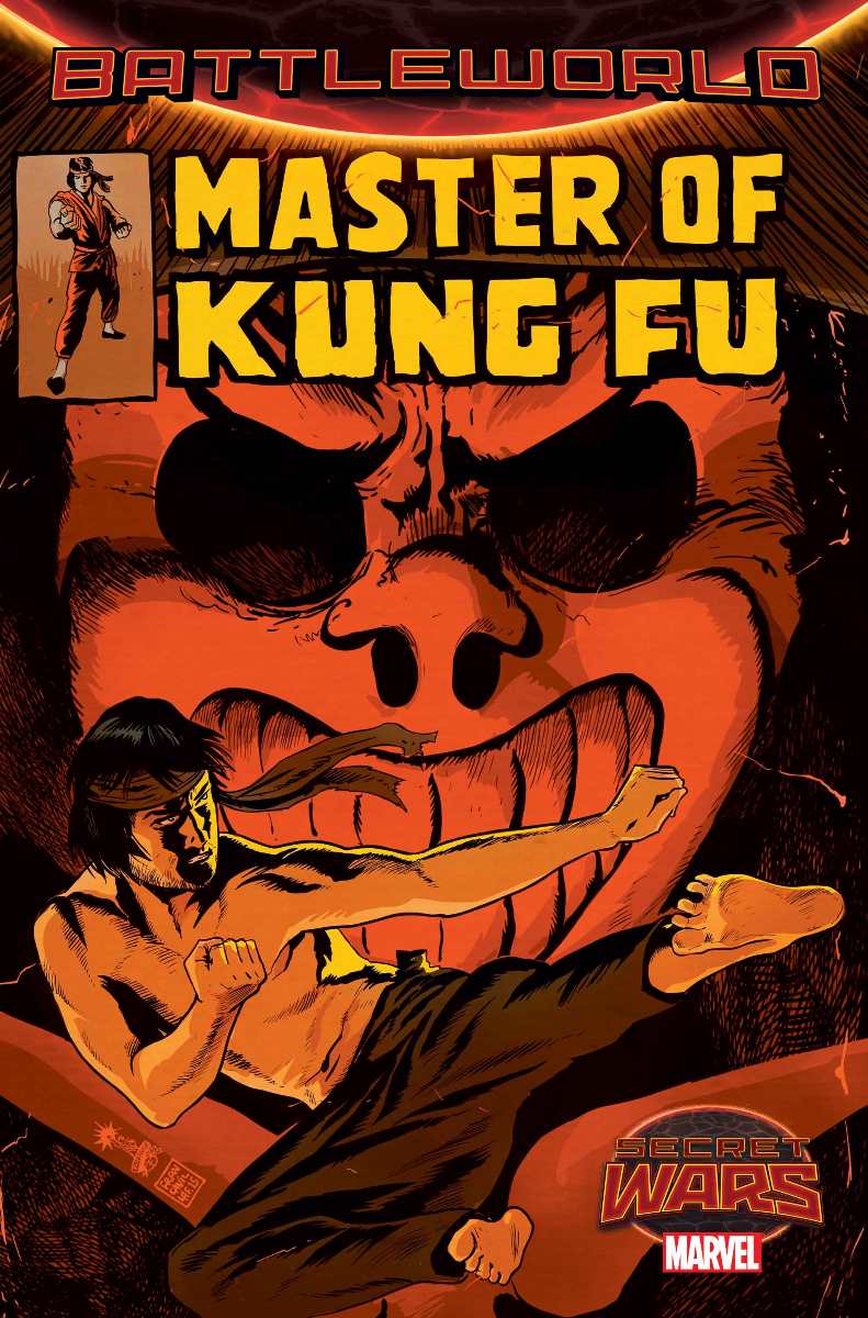 Master of Kung Fu #2, copertina di Francesco Francavilla