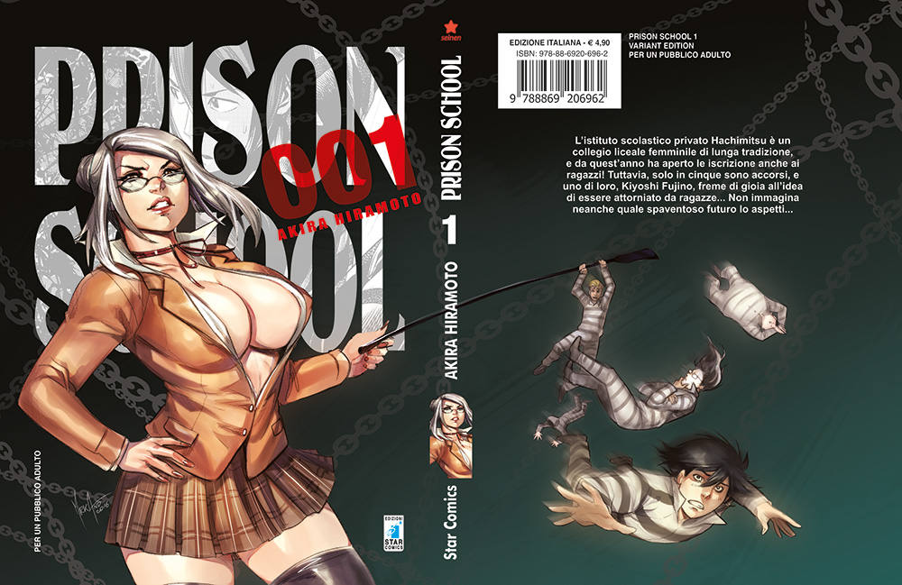 PrisonSchool vol. 1 - Variant cover di Mirka Andolfo