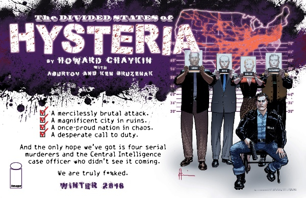 The Divided States of Hysteria, immagine promozionale