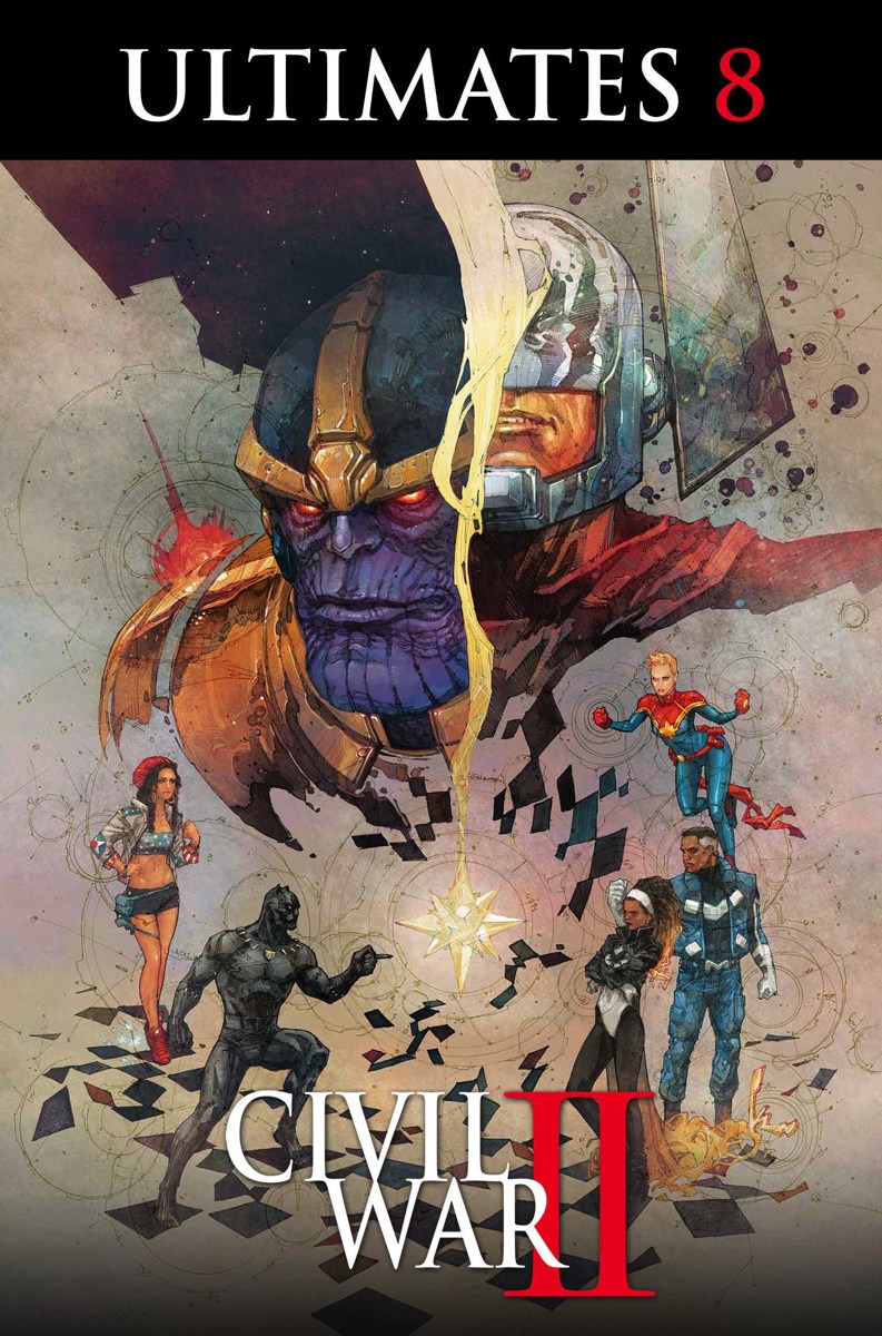 Ultimates #8, copertina di Kenneth Rocafort