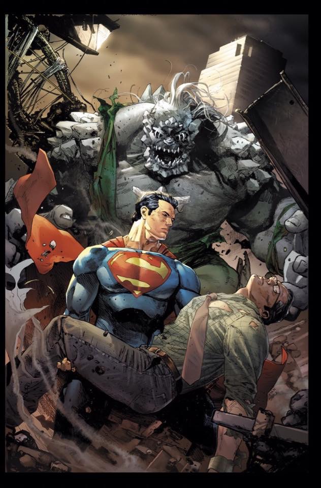 Action Comics #959, copertina di Clay Mann