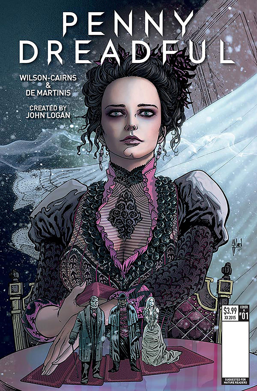 Penny Dreadful #1, copertina di Guillem March