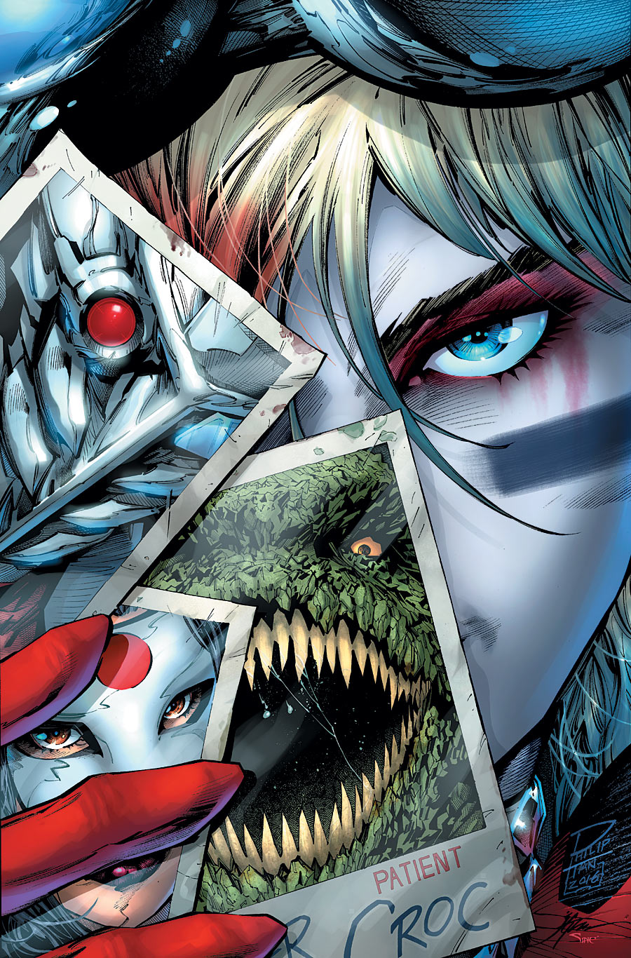 Suicide Squad: Rebirth #1, copertina di Jim Lee