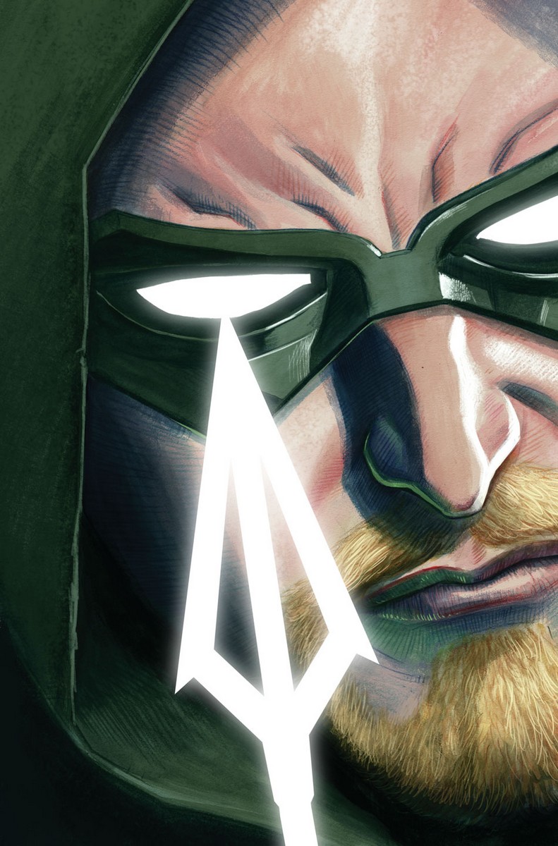 Green Arrow: Rebirth #1, copertina di Juan Ferreyra