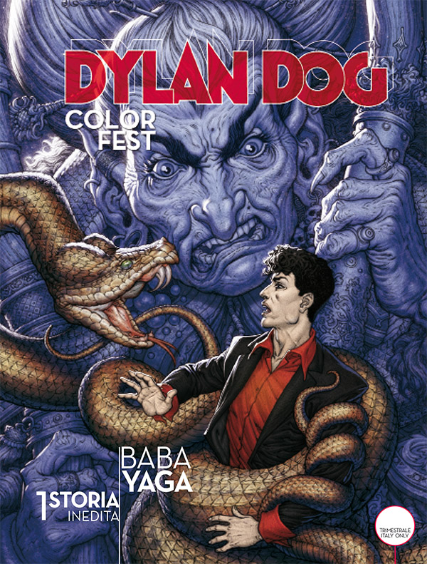 Dylan Dog Color Fest 17: Baba Yaga, copertina di Ausonia