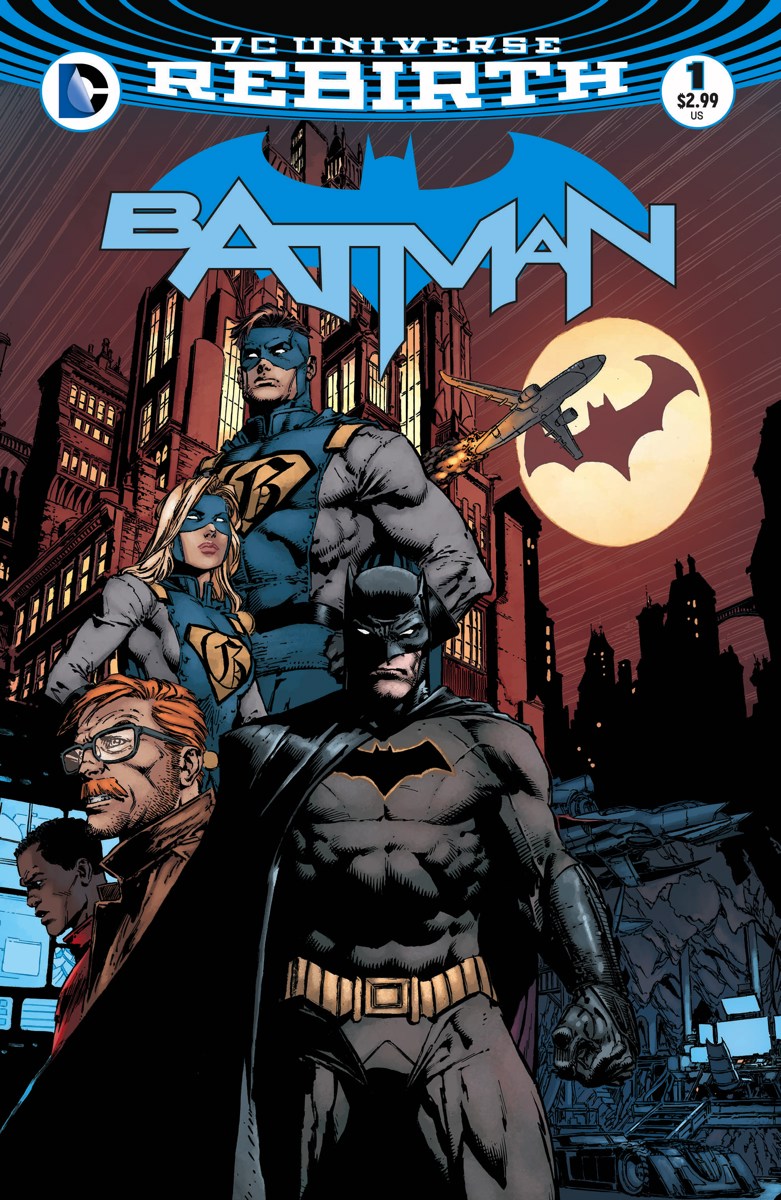 Batman #1, copertina di David Finch