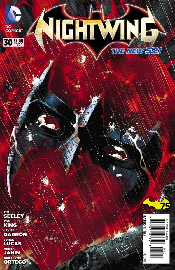 Nightwing #30, copertina di Eddy Barrows