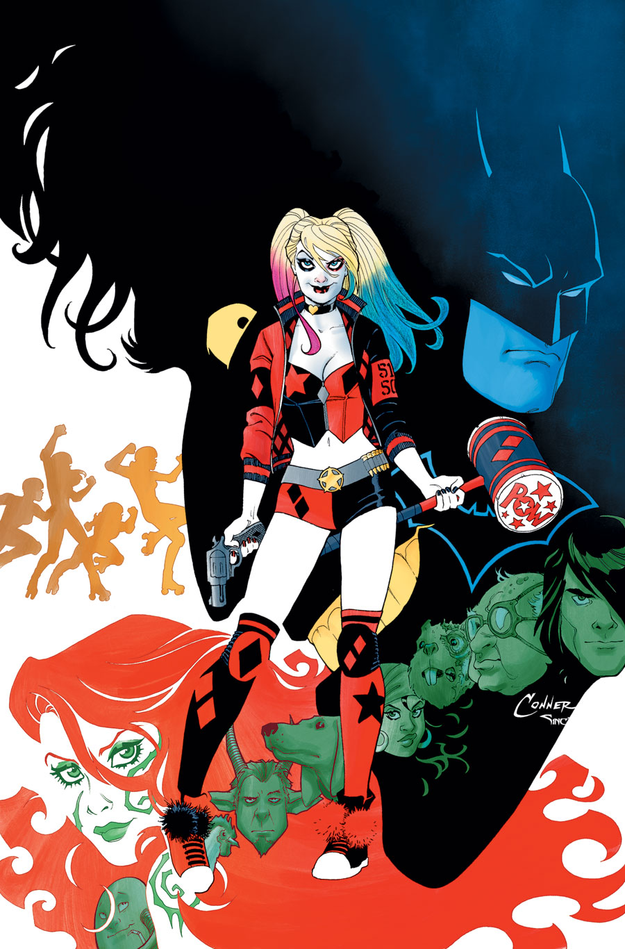 Harley Quinn #1, copertina di Amanda Conner