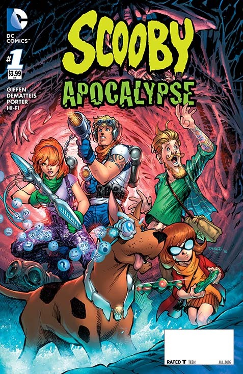 Scooby Apocalypse #1, copertina di Jim Lee