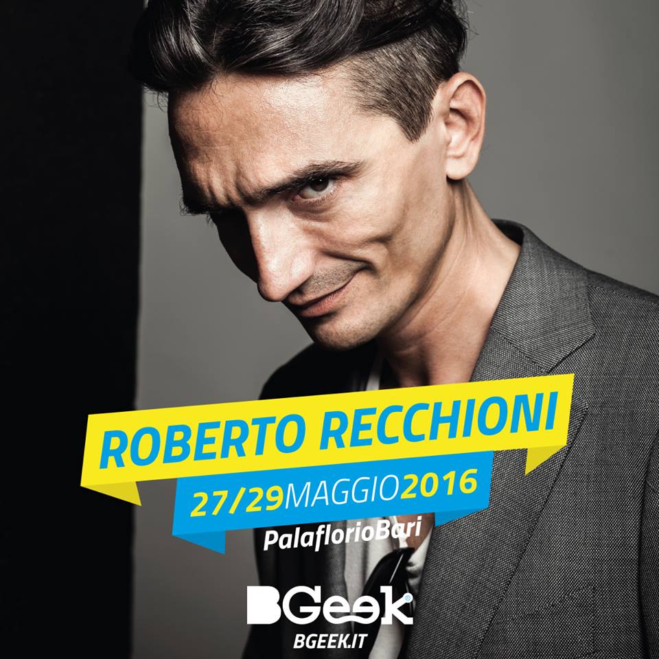 Roberto Recchioni a BGeek 2016