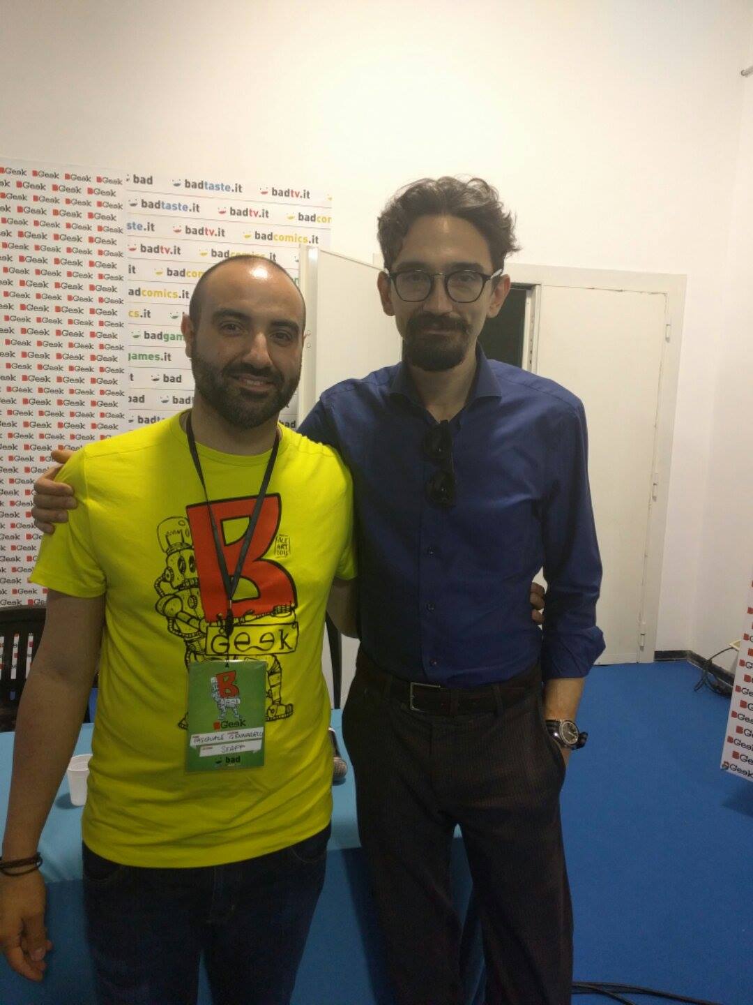 Pasquale Gennarelli e Roberto Recchioni