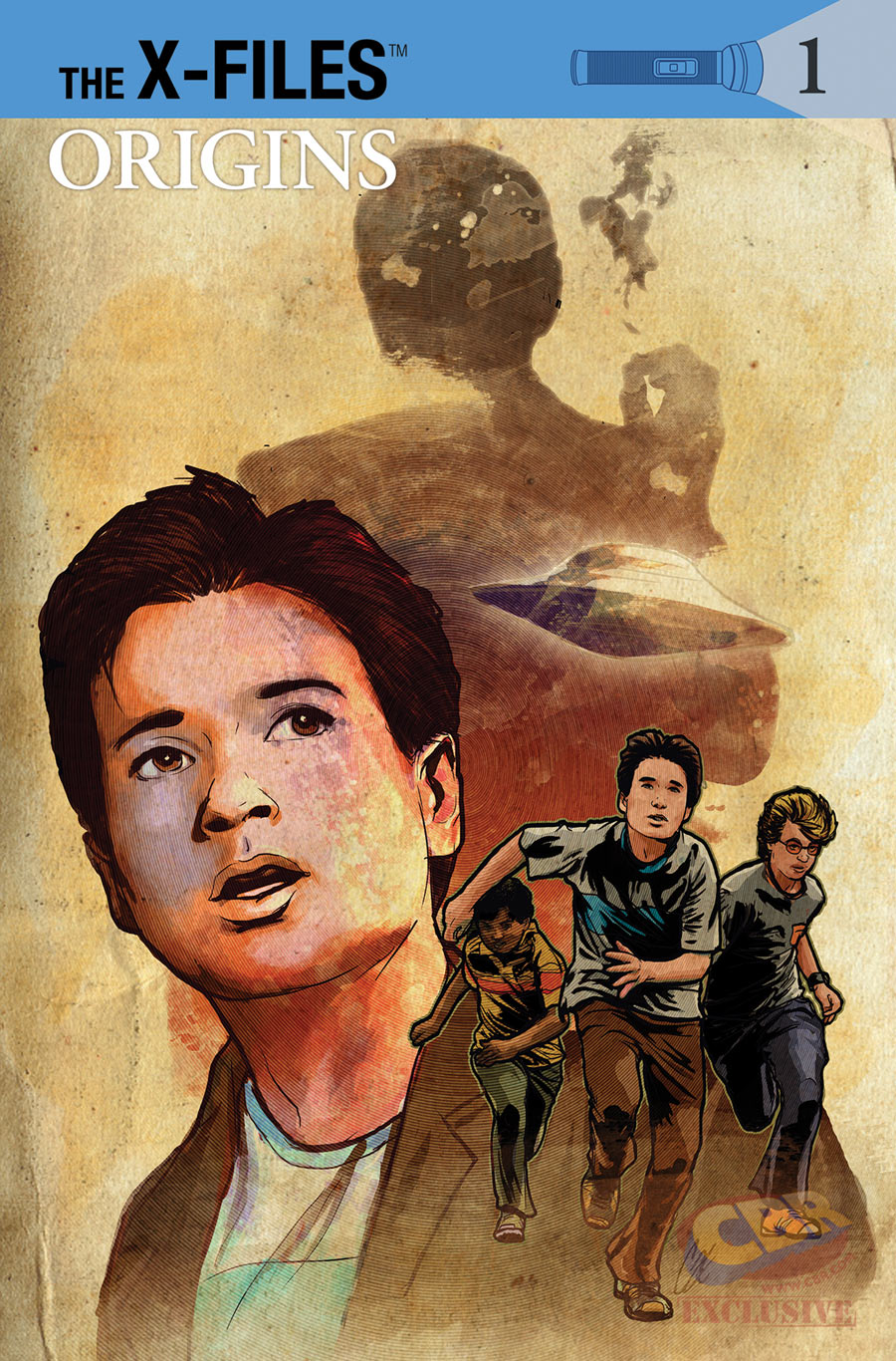 The X-Files- Origins #1, variant cover di Cat Staggs