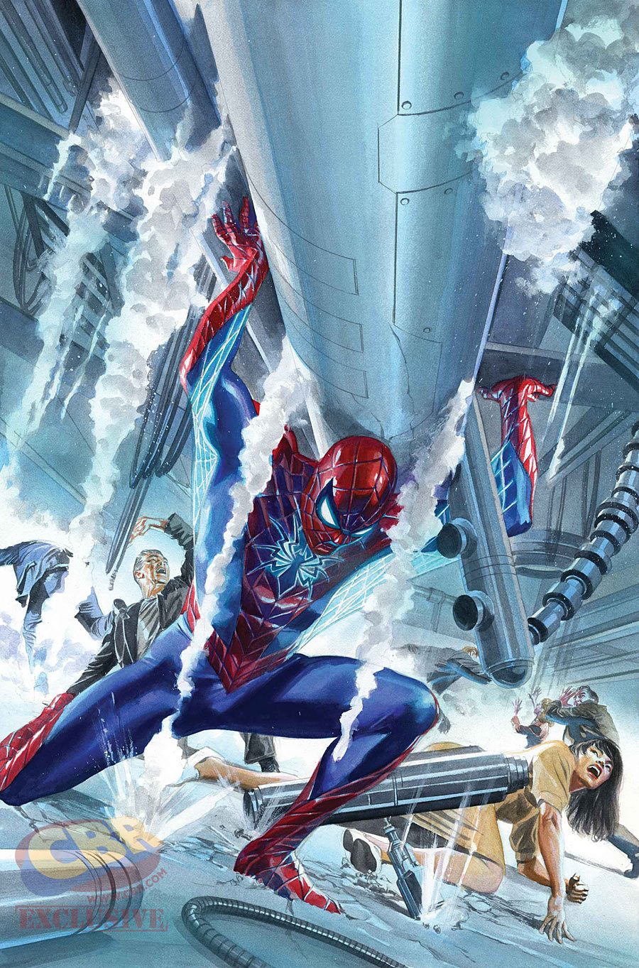 Amazing Spider-Man #16, copertin di Alex Ross