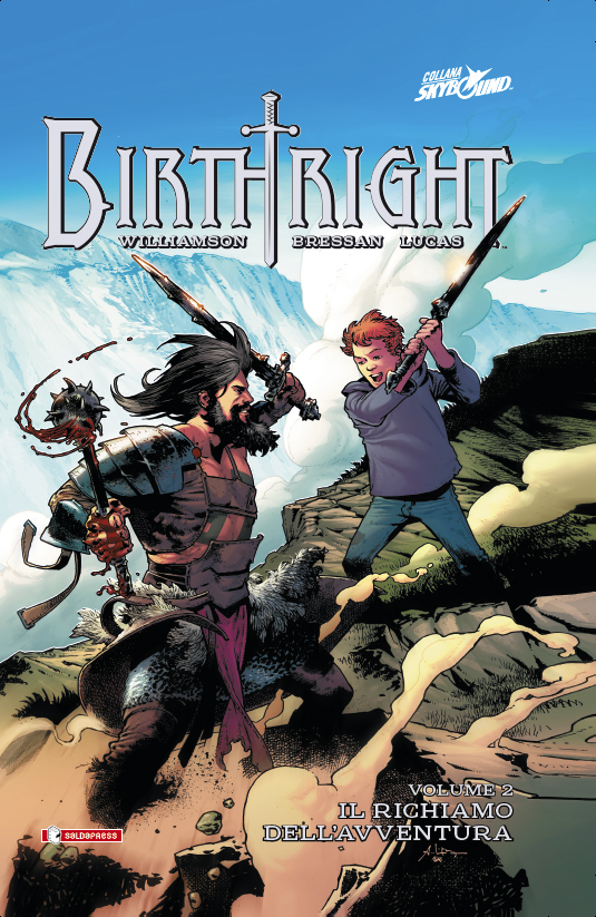 Birthright vol. 2: Il Richiamo dell'Avventura, copertina di Andrei Bressan