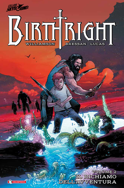 Birthright vol. 2: Il Richiamo dell'Avventura, copertina di Andrei Bressan