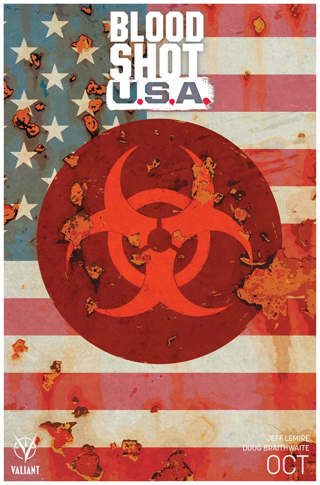 Bloodshot U.S.A. #1, copertina di Kano