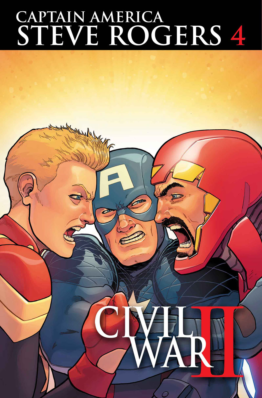 Captain America Steve Rogers #4, copertina di Aaron Kuder