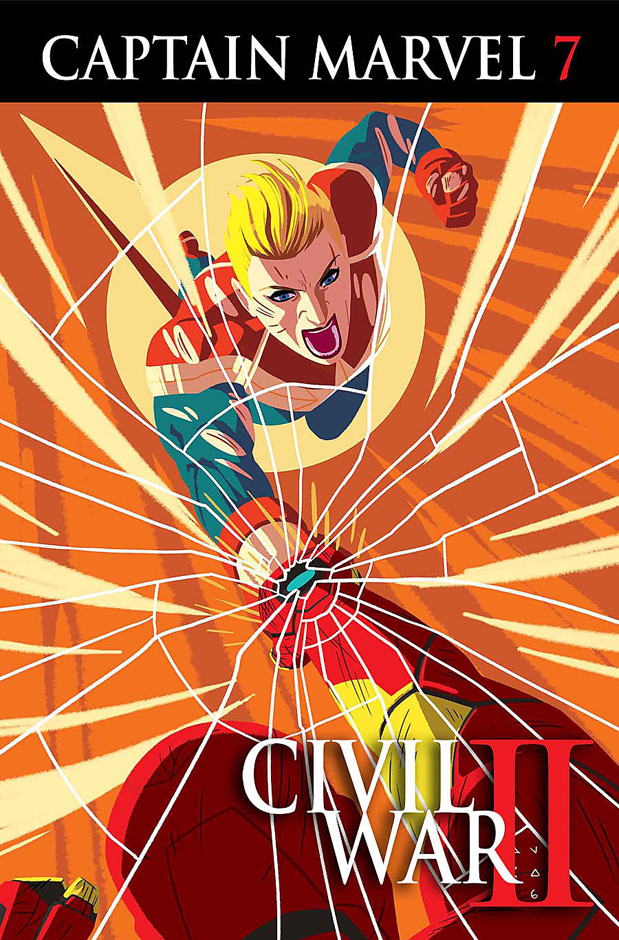 Captain Marvel #7, copertina di Kris Anka